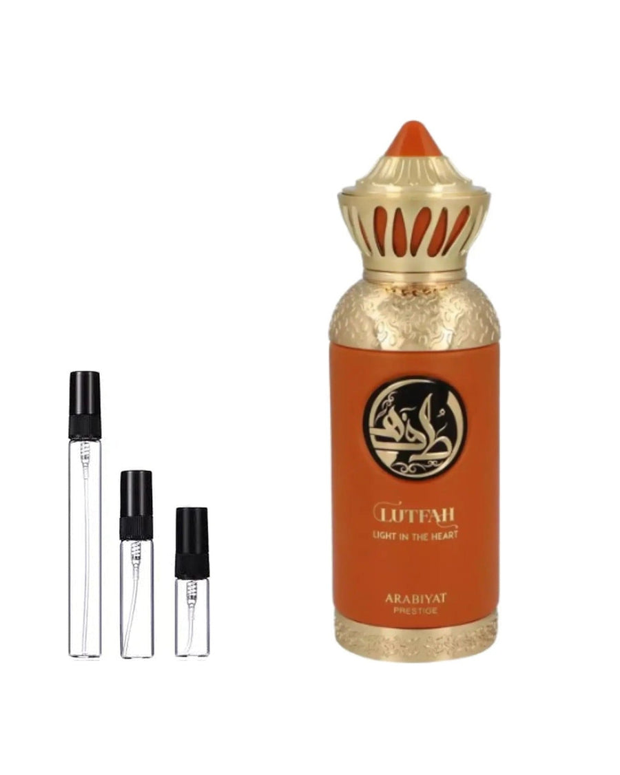 Arabiyat Prestige Lutfa Light in the Heart Probe – Abfüllung im Glaszerstäuber (2, 5 oder 10 ml)