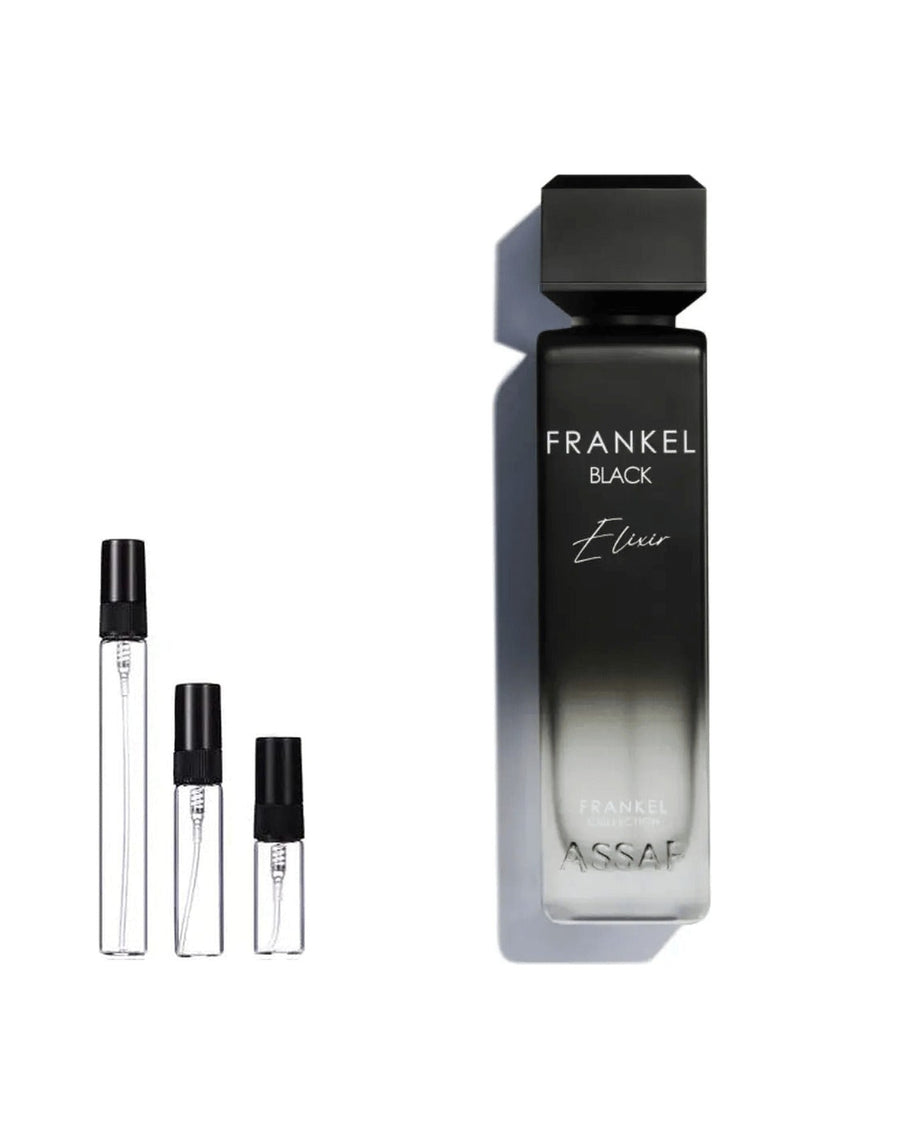 Assaf Frankel Black Elixir Probe – Abfüllung im Glaszerstäuber (2, 5 oder 10 ml)