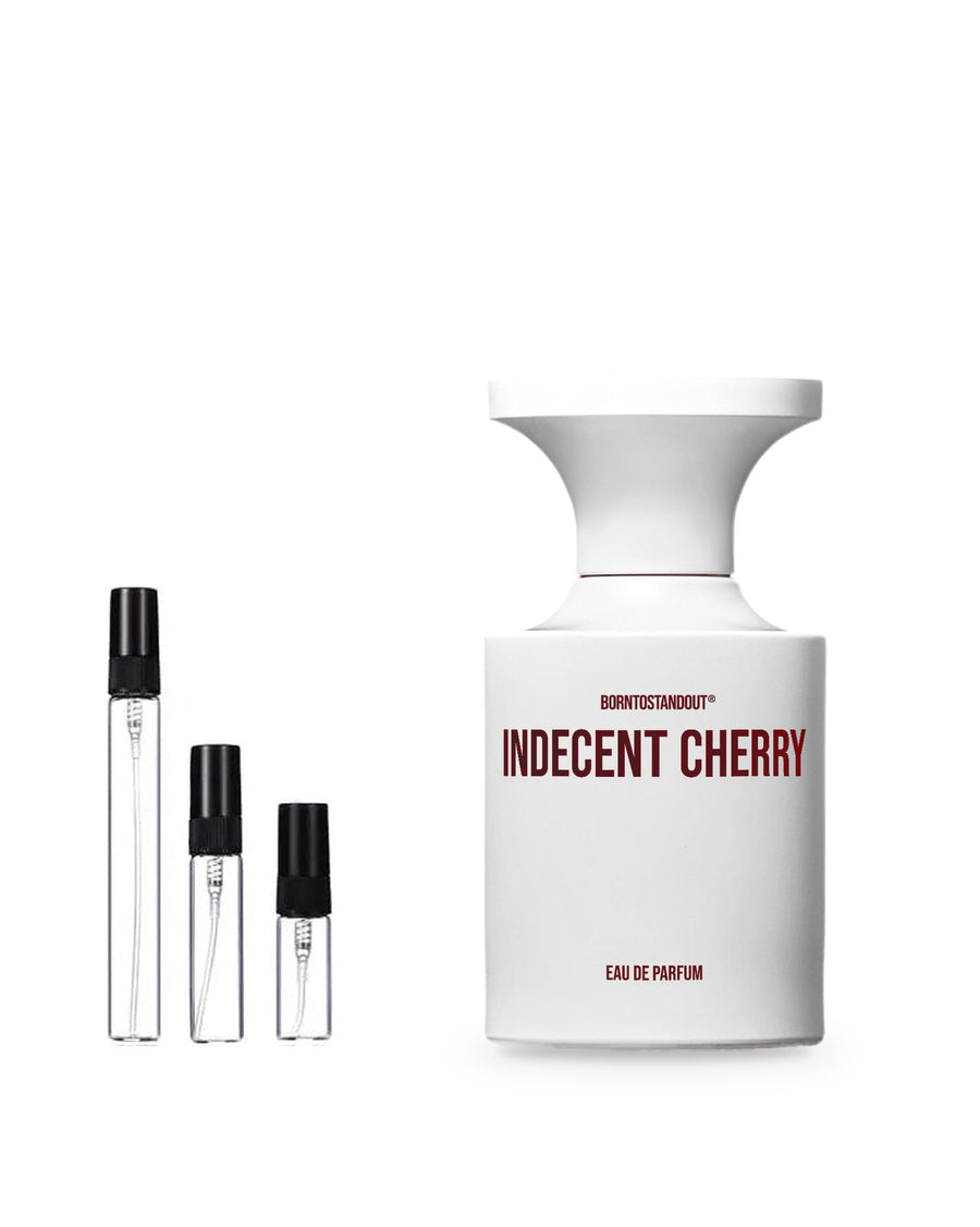 BORNTOSTANDOUT Indecent Cherry Probe – Abfüllung im Glaszerstäuber (2, 5 oder 10 ml)