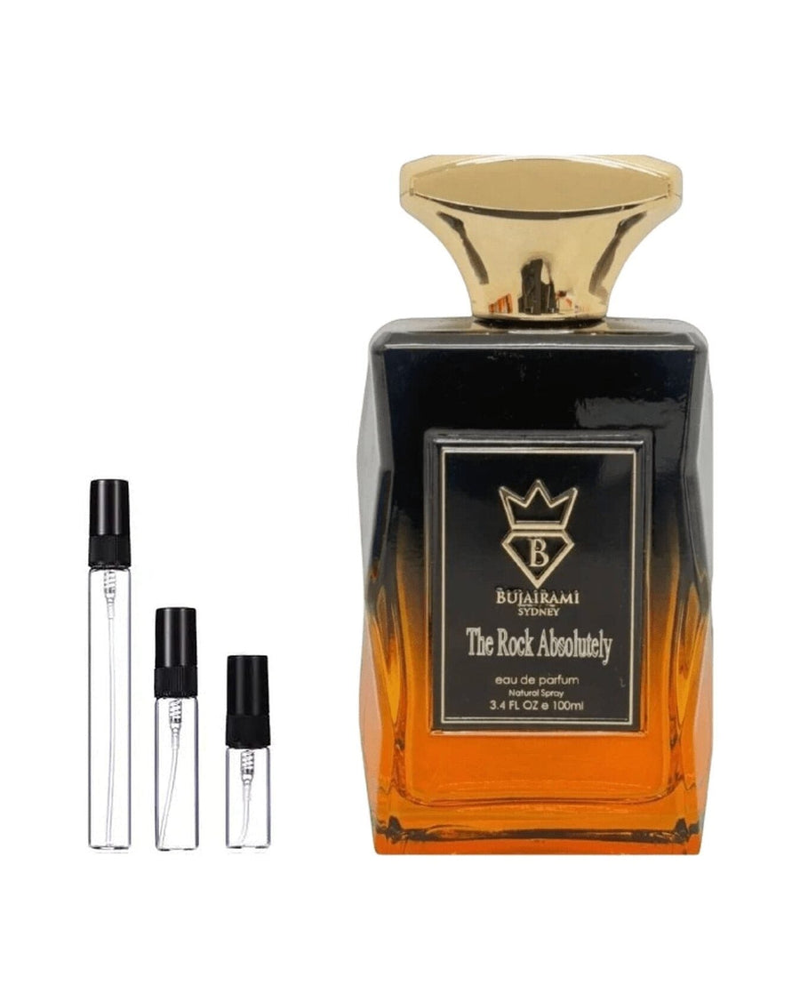 Bujairami The Rock Absolutely Probe – Abfüllung im Glaszerstäuber (2, 5 oder 10 ml)