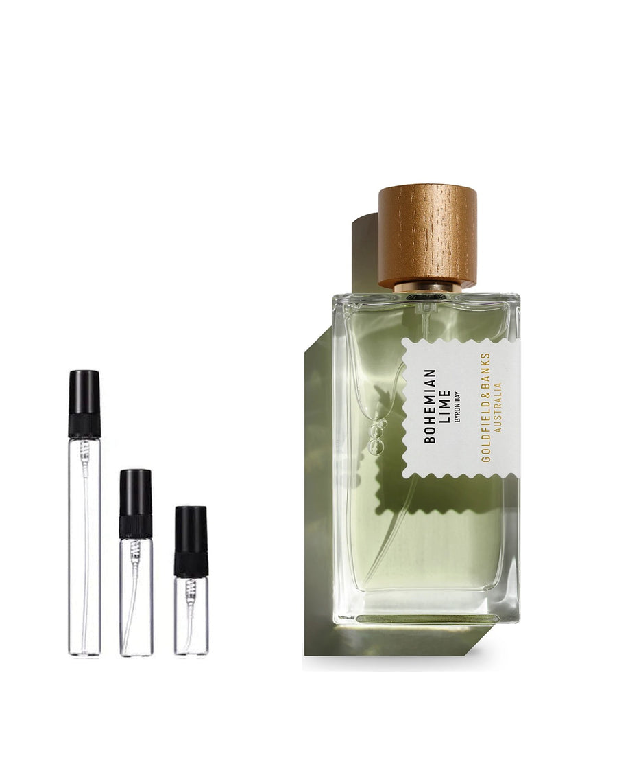Goldfield & Banks Bohemian Lime Probe – Abfüllung im Glaszerstäuber (2, 5 oder 10 ml)