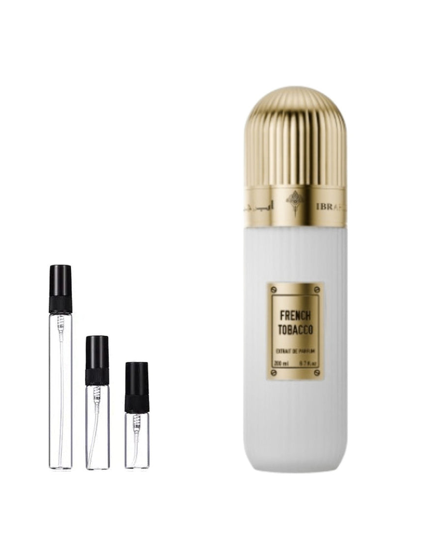Ibraheem Al Qurashi French Tobacco Probe – Abfüllung im Glaszerstäuber (2, 5 oder 10 ml)