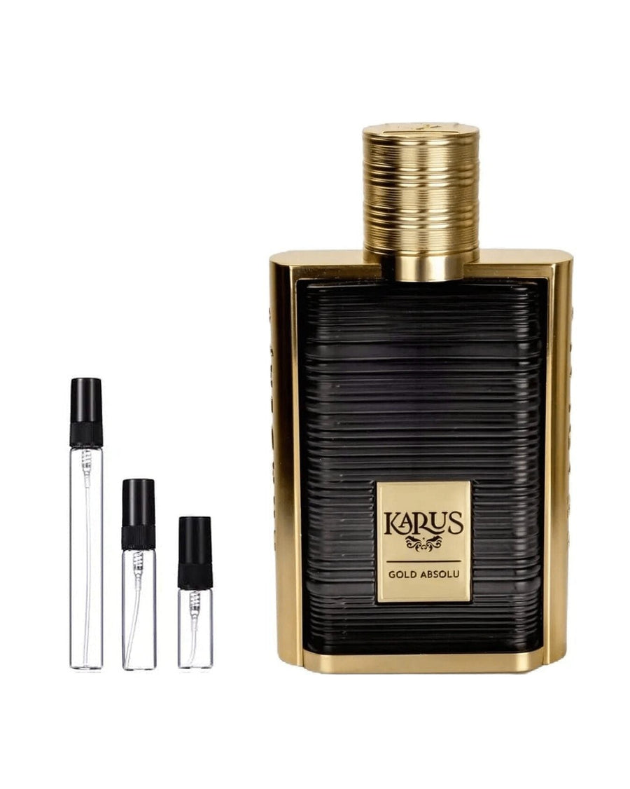 Khadlaj Karus Gold Absolu Probe – Abfüllung im Glaszerstäuber (2, 5 oder 10 ml)