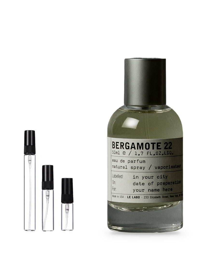 Le Labo Bergamote 22 Probe – Abfüllung im Glaszerstäuber (2, 5 oder 10 ml)