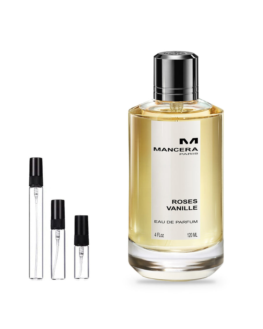 Mancera Roses Vanille Probe – Abfüllung im Glaszerstäuber (2, 5 oder 10 ml)