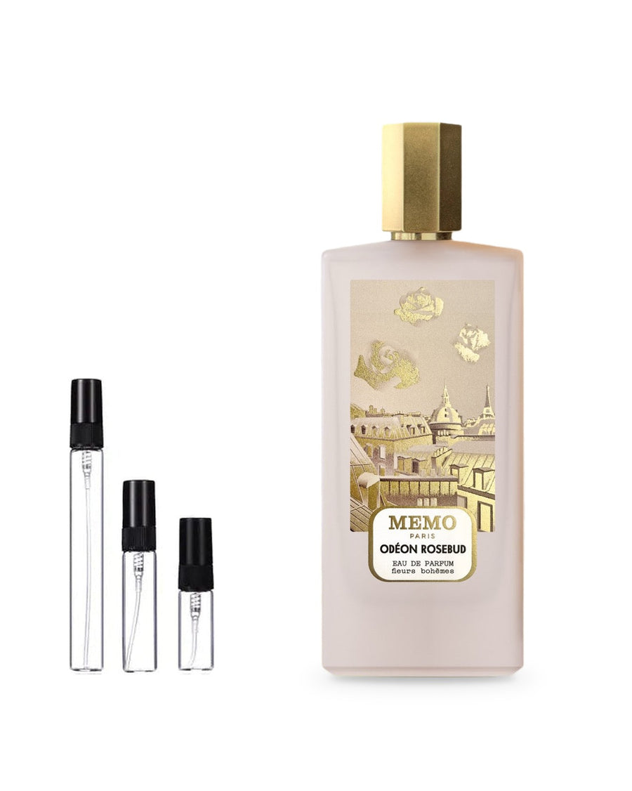 Memo Odéon Rosebud Probe – Abfüllung im Glaszerstäuber (2, 5 oder 10 ml)