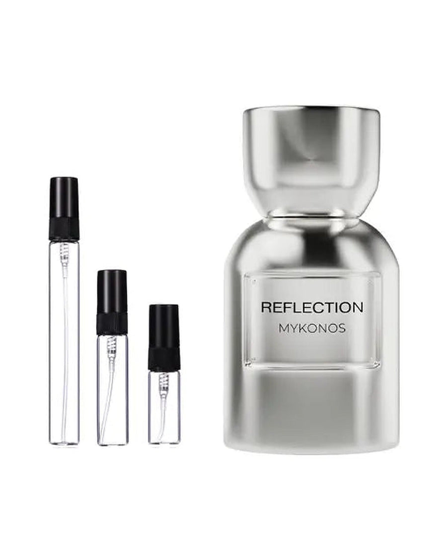 Mykonos Reflection Probe – Abfüllung im Glaszerstäuber (2, 5 oder 10 ml)