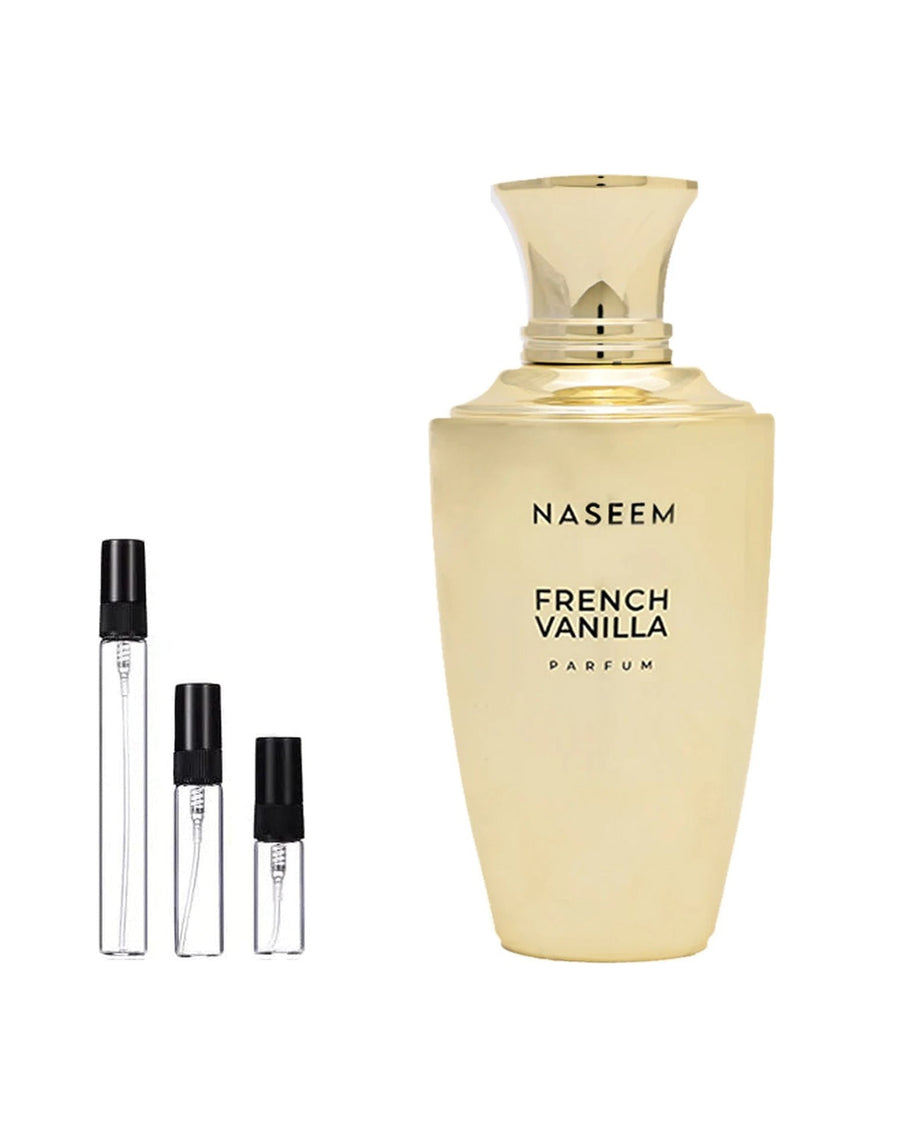 Naseem French Vanilla Probe – Abfüllung im Glaszerstäuber (2, 5 oder 10 ml)
