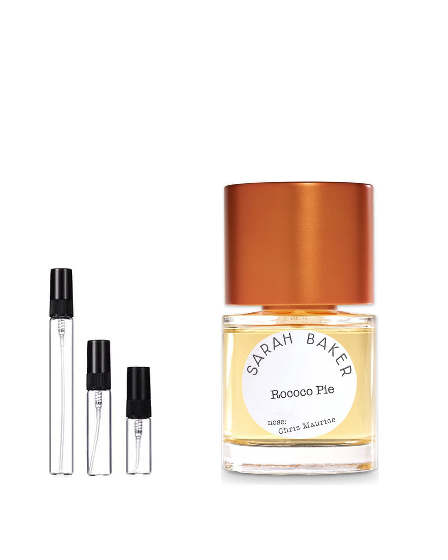 Sarah Baker Rococo Pie Probe – Abfüllung im Glaszerstäuber (2, 5 oder 10 ml)