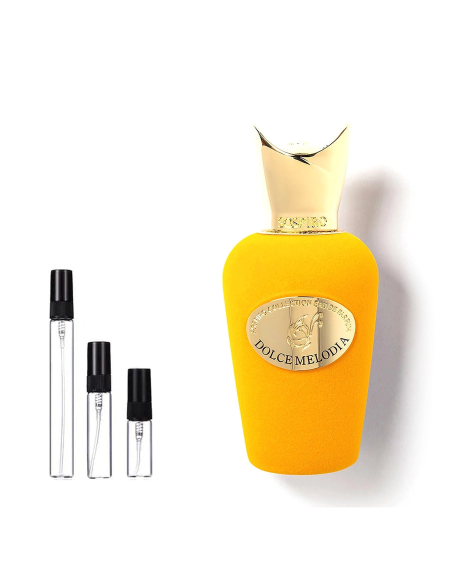 Sospiro Dolce Melodia Probe – Abfüllung im Glaszerstäuber (2, 5 oder 10 ml)