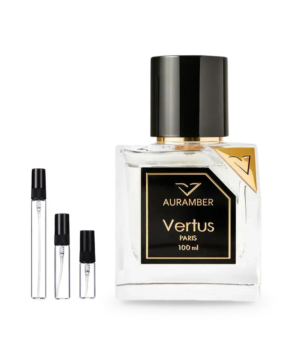 Vertus Auramber Probe – Abfüllung im Glaszerstäuber (2, 5 oder 10 ml)
