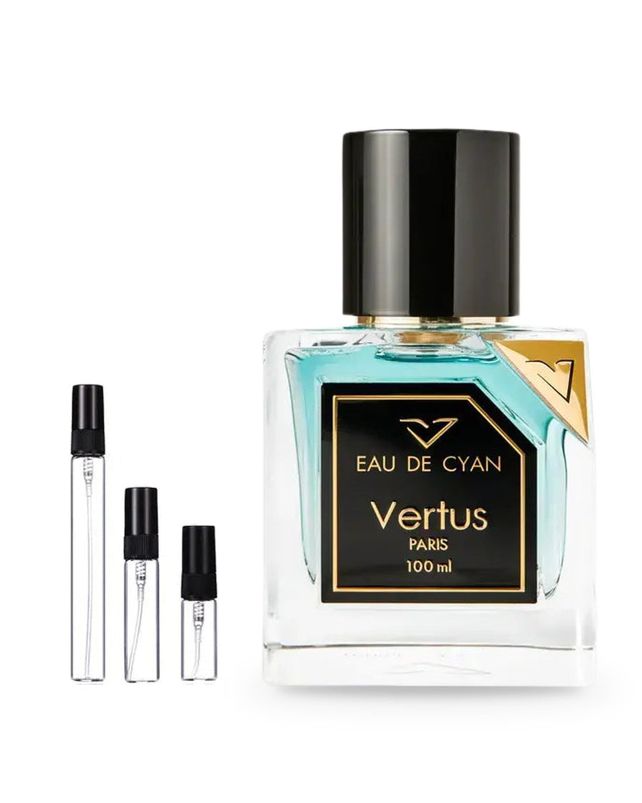 Vertus Eau de Cyan Probe – Abfüllung im Glaszerstäuber (2, 5 oder 10 ml)