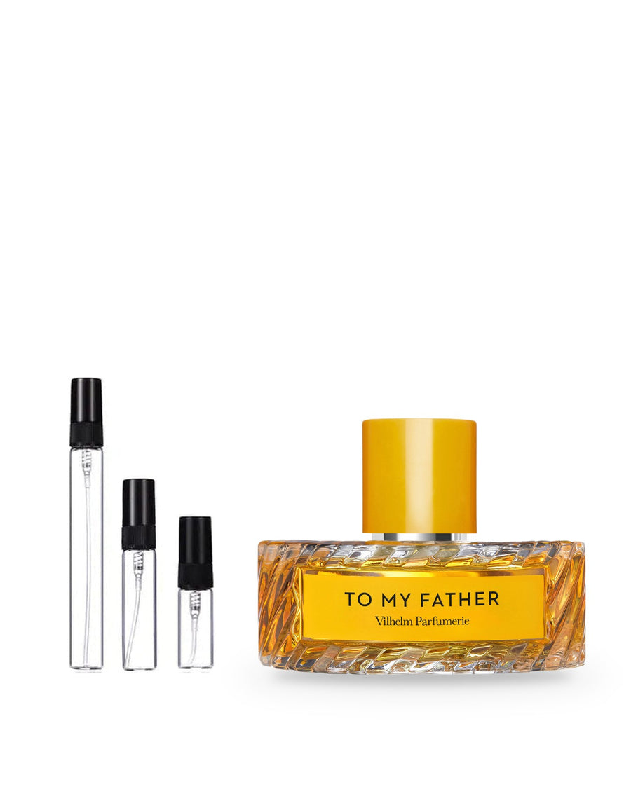Vilhelm Parfumerie To My Father Probe – Abfüllung im Glaszerstäuber (2, 5 oder 10 ml)