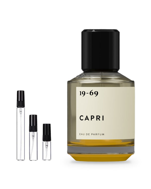 19-69 Capri Probe – Abfüllung im Glaszerstäuber (2, 5 oder 10 ml)