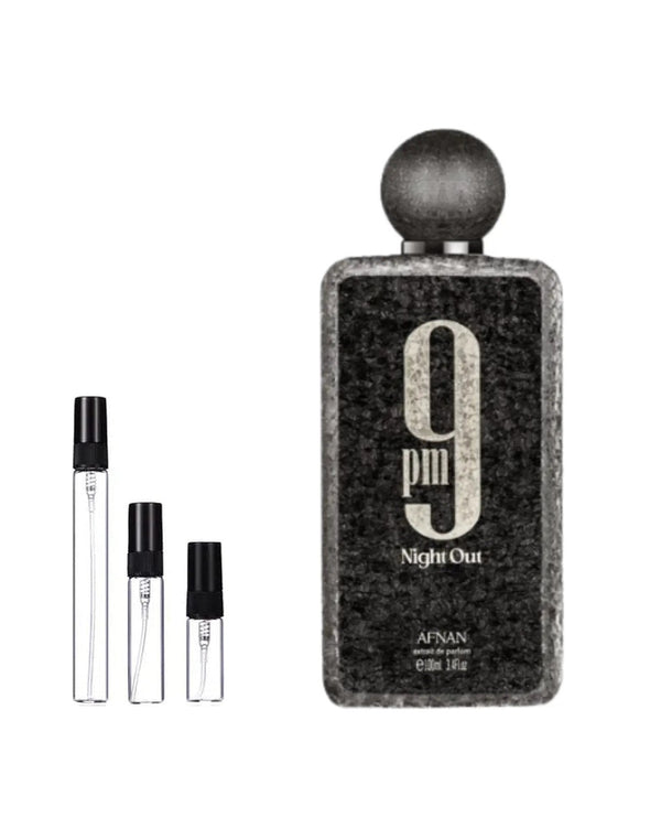 Afnan 9 PM Night Out Probe – Abfüllung im Glaszerstäuber (2, 5 oder 10 ml)