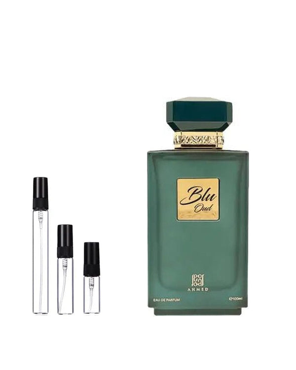 Ahmed Al Maghribi Blu Oud Probe – Abfüllung im Glaszerstäuber (2, 5 oder 10 ml)