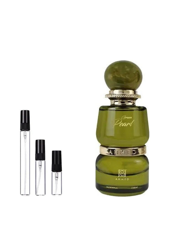 Ahmed Al Maghribi Green Pearl Probe – Abfüllung im Glaszerstäuber (2, 5 oder 10 ml)