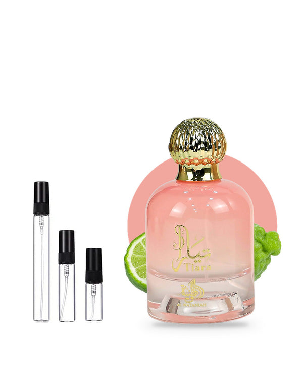 Al Wataniah Tiara Pink Probe – Abfüllung im Glaszerstäuber (2, 5 oder 10 ml)