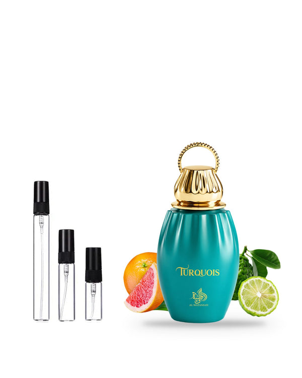 Al Wataniah Turquois Probe – Abfüllung im Glaszerstäuber (2, 5 oder 10 ml)