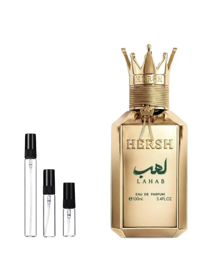 Alezz Oud Hersh Lahab Probe – Abfüllung im Glaszerstäuber (2, 5 oder 10 ml)