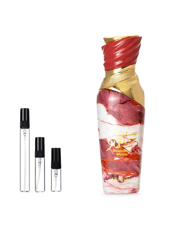 Arabiyat Prestige Gelato Raspberry Ripple Probe – Abfüllung im Glaszerstäuber (2, 5 oder 10 ml)