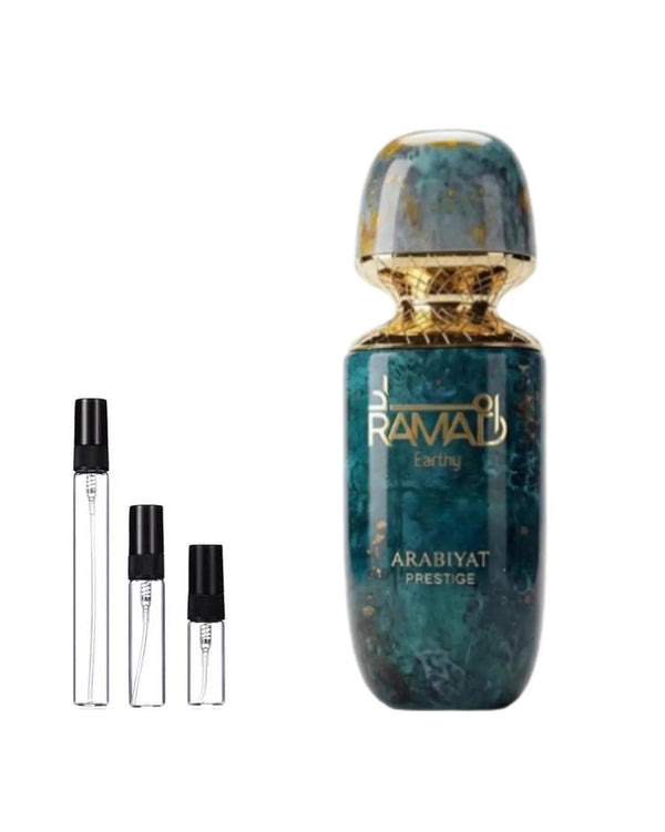 Arabiyat Prestige Ramad Earthy Probe – Abfüllung im Glaszerstäuber (2, 5 oder 10 ml)
