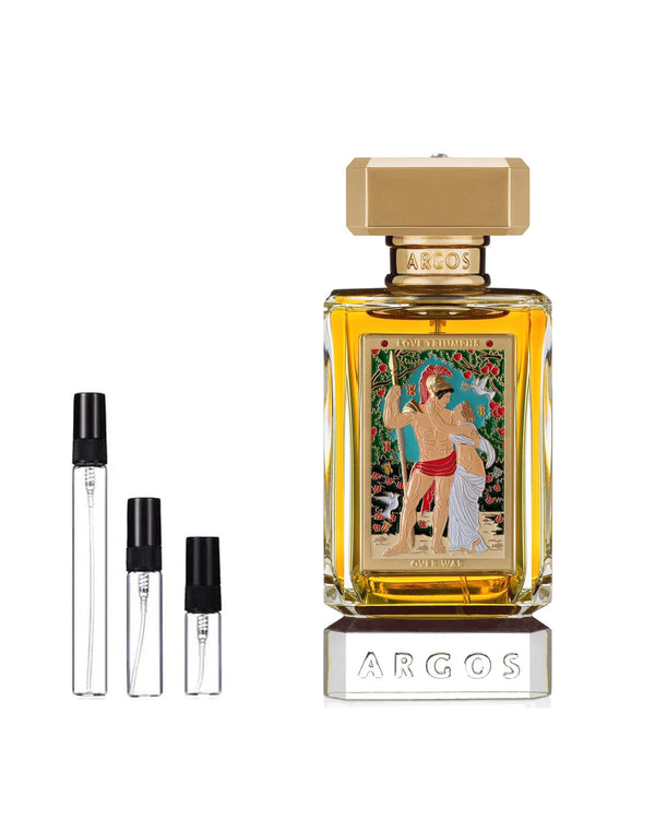 Argos Love Triumphs Over War Probe – 2, 5 oder 10 ml Abfüllung im Glaszerstäuber
