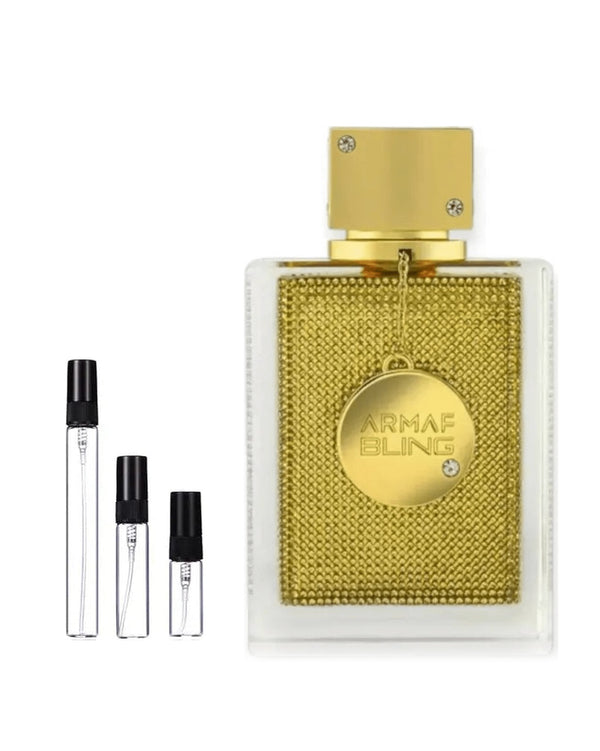 Armaf Club De Nuit Bling Gold Probe – Abfüllung im Glaszerstäuber (2, 5 oder 10 ml)