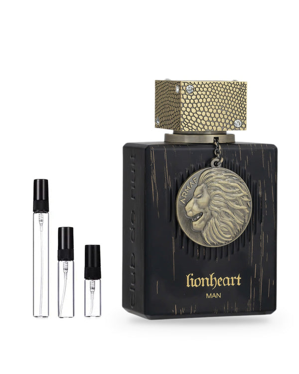 Armaf Club de Nuit Lion Heart Man Probe – Abfüllung im Glaszerstäuber (2, 5 oder 10 ml)