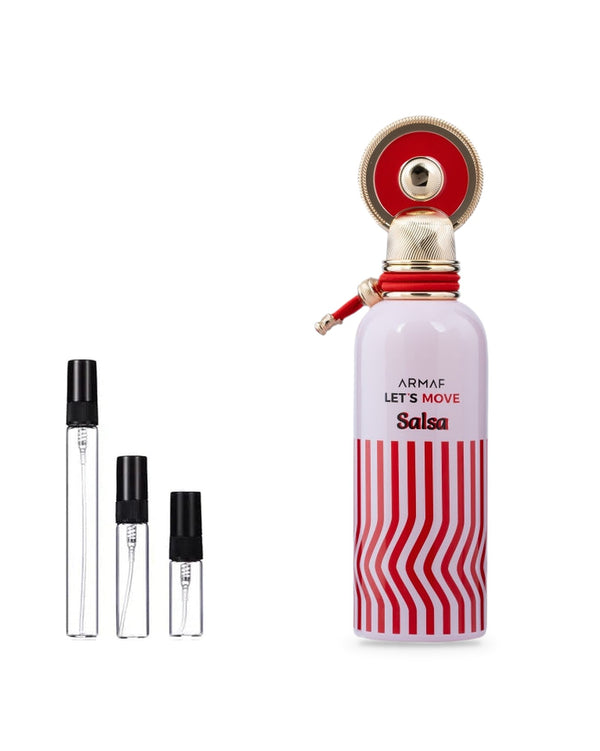 Armaf Let's Move Salsa Probe – Abfüllung im Glaszerstäuber (2, 5 oder 10 ml)