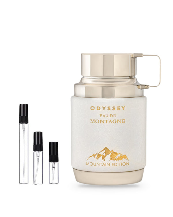 Armaf Odyssey Eau de Montagne Mountain Edition Probe – Abfüllung im Glaszerstäuber (2, 5 oder 10 ml)