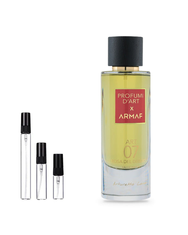 Armaf Profumi D'art 07 Rosa Del Deserto Probe – Abfüllung im Glaszerstäuber (2, 5 oder 10 ml)