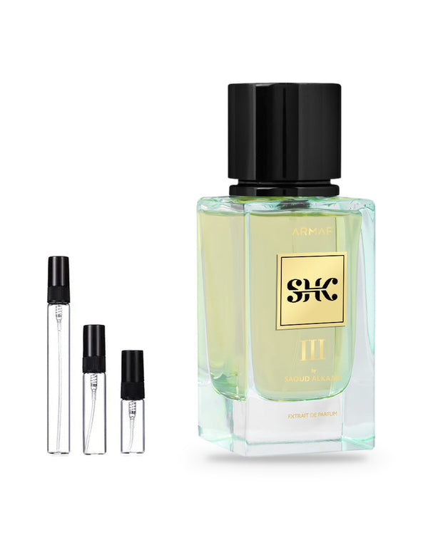 Armaf SHK III Probe – Abfüllung im Glaszerstäuber (2, 5 oder 10 ml)