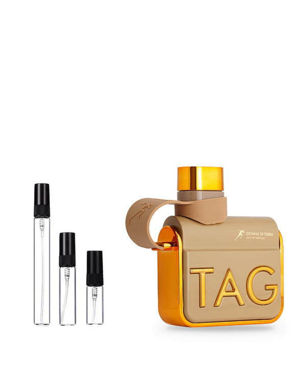 Armaf Tag Her Donna Di Terra Beige Probe – Abfüllung im Glaszerstäuber (2, 5 oder 10 ml)