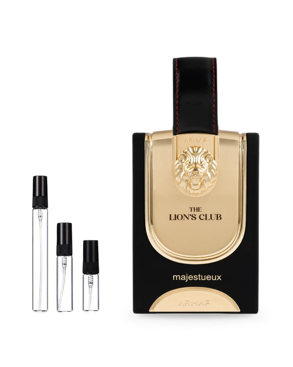 Armaf The Lion's Club - Majestueux Probe – Abfüllung im Glaszerstäuber (2, 5 oder 10 ml)