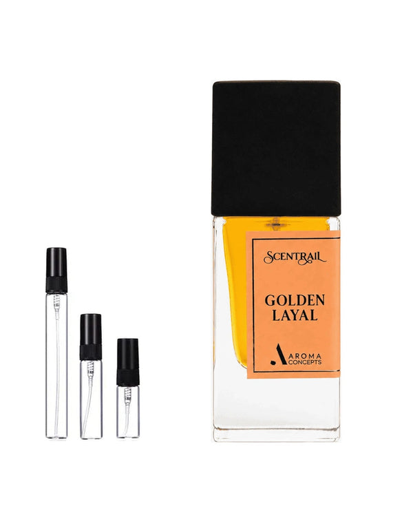 Aroma Concepts Scentrail Golden Layal Probe – Abfüllung im Glaszerstäuber (2, 5 oder 10 ml)