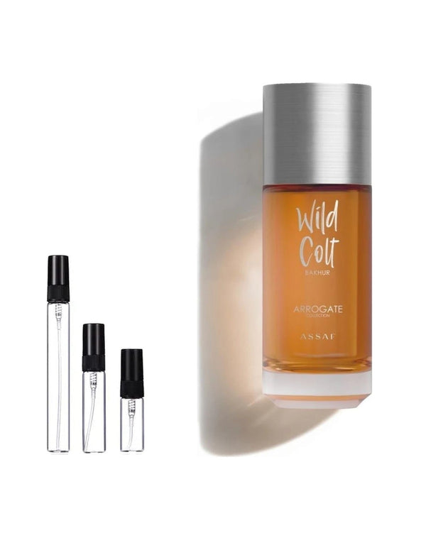 Assaf Wild Colt Bakhur Probe – Abfüllung im Glaszerstäuber (2, 5 oder 10 ml)
