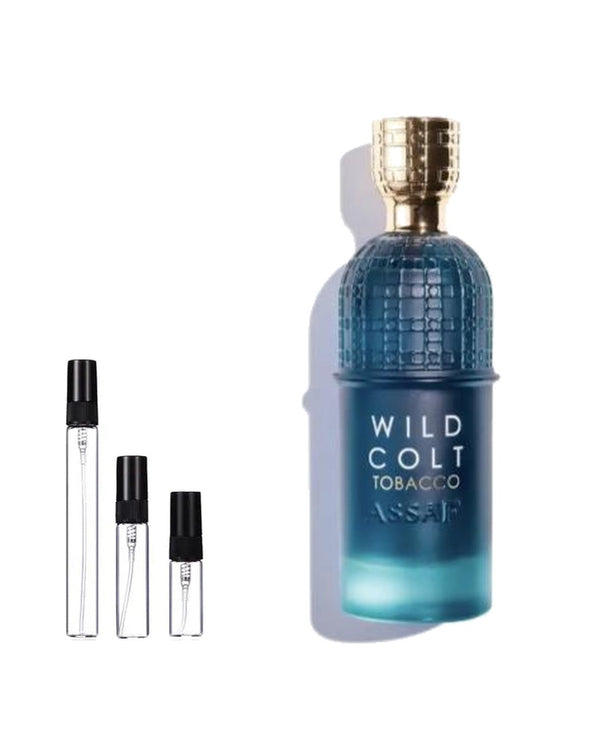 Assaf Wild Colt Tobacco Probe – Abfüllung im Glaszerstäuber (2, 5 oder 10 ml)