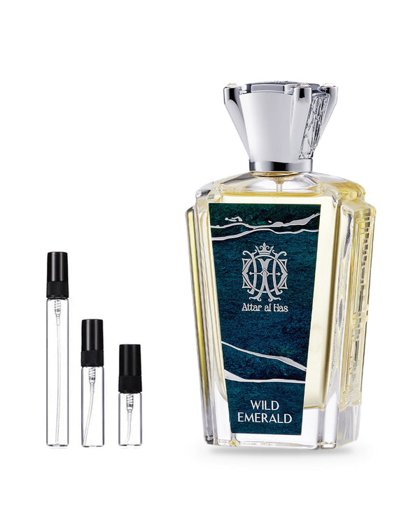 Attar Al Has Wild Emerald Probe – Abfüllung im Glaszerstäuber (2, 5 oder 10 ml)
