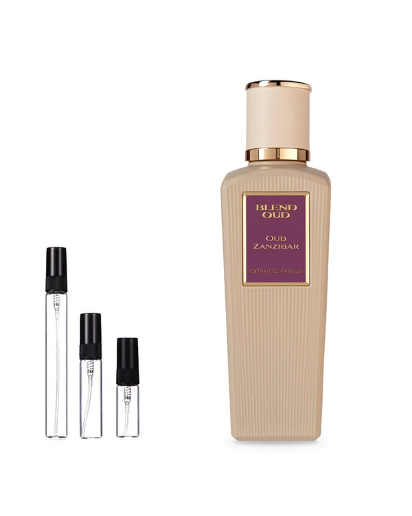 Blend Oud Oud Zanzibar Probe – Abfüllung im Glaszerstäuber (2, 5 oder 10 ml)