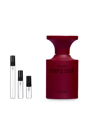 BORNTOSTANDOUT Purple Stain Probe – Abfüllung im Glaszerstäuber (2, 5 oder 10 ml)