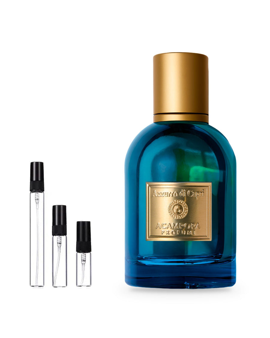 Bruno Acampora Azzurro Di Capri Probe – Abfüllung im Glaszerstäuber (2, 5 oder 10 ml)