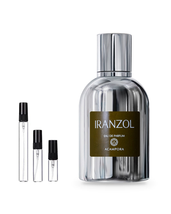 Bruno Acampora Iranzol Probe – Abfüllung im Glaszerstäuber (2, 5 oder 10 ml)