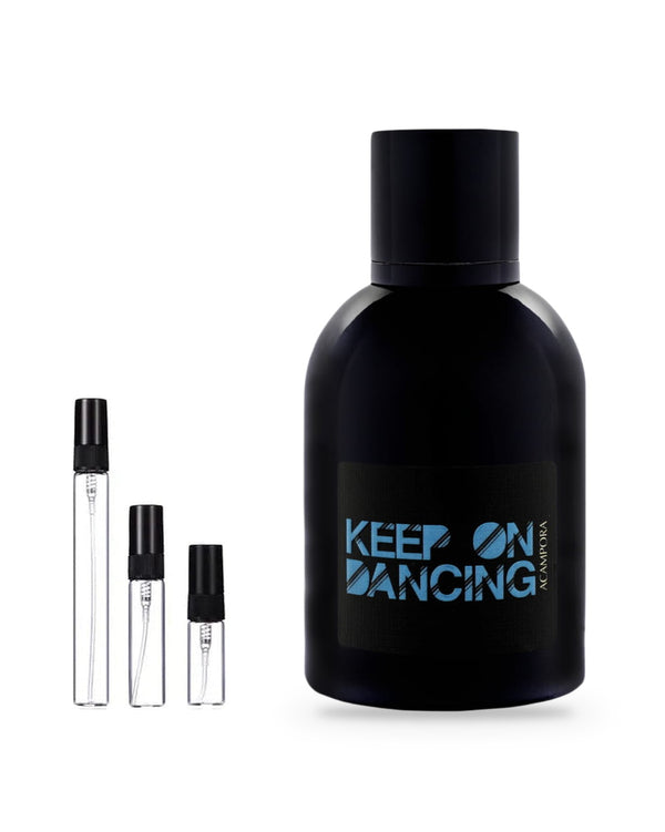 Bruno Acampora Keep On Dancing Probe – Abfüllung im Glaszerstäuber (2, 5 oder 10 ml)