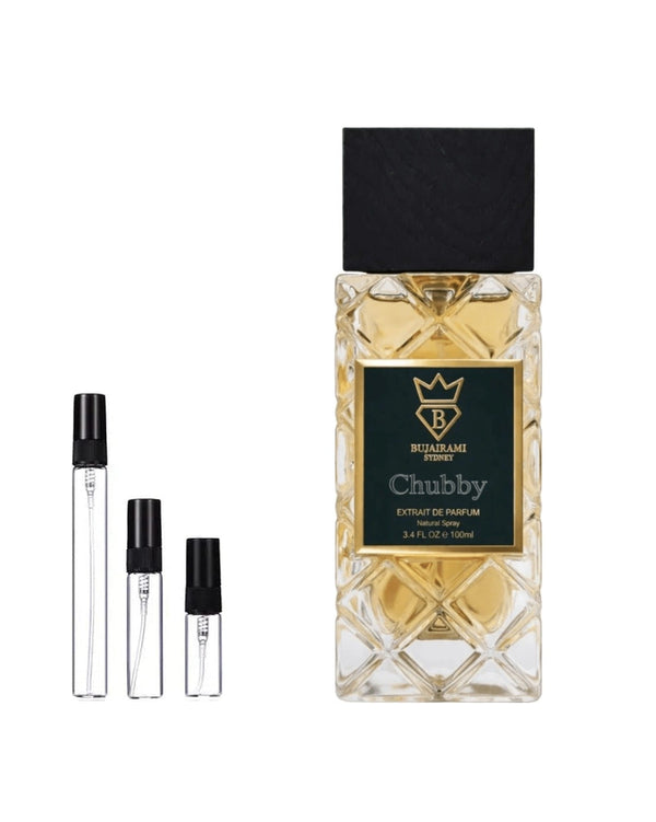Bujairami Chubby Extrait Probe – Abfüllung im Glaszerstäuber (2, 5 oder 10 ml)