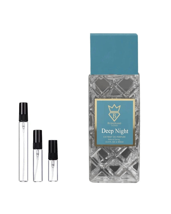 Bujairami Deep Night Extrait Probe – Abfüllung im Glaszerstäuber (2, 5 oder 10 ml)