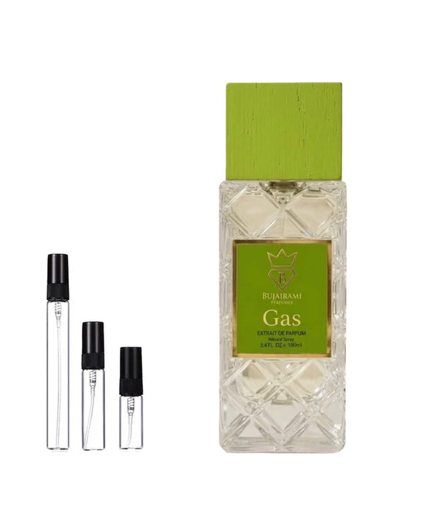 Bujairami Gas Probe – Abfüllung im Glaszerstäuber (2, 5 oder 10 ml)