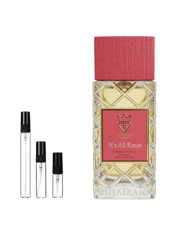 Bujairami It's All Roses Probe – Abfüllung im Glaszerstäuber (2, 5 oder 10 ml)