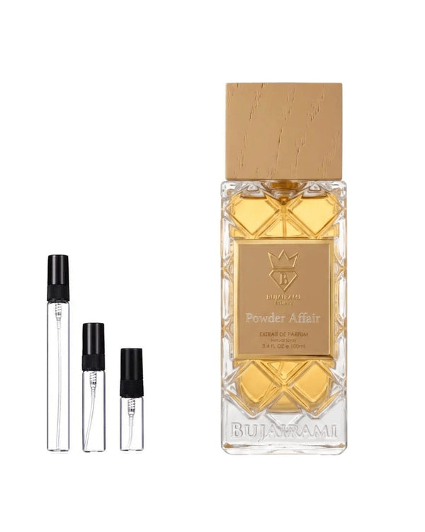 Bujairami Powder Affair Extrait Probe – Abfüllung im Glaszerstäuber (2, 5 oder 10 ml)