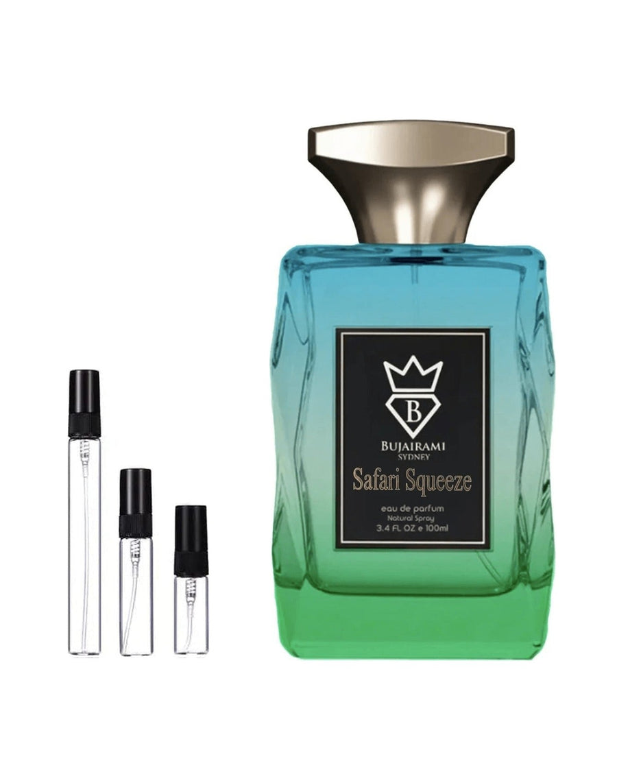 Bujairami Safari Squeeze Probe – Abfüllung im Glaszerstäuber (2, 5 oder 10 ml)